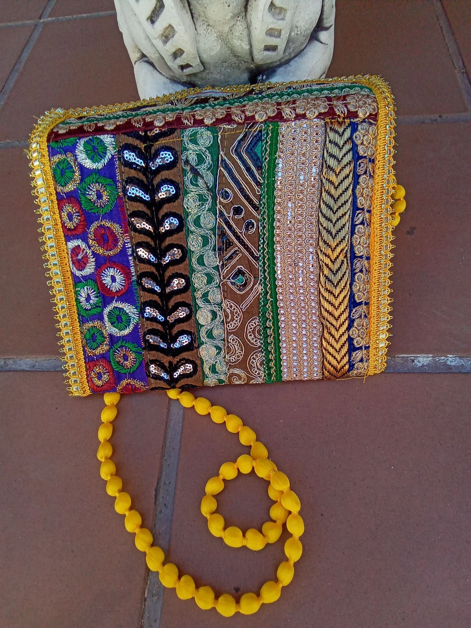Bolsa India bordada multicolor – photo 10